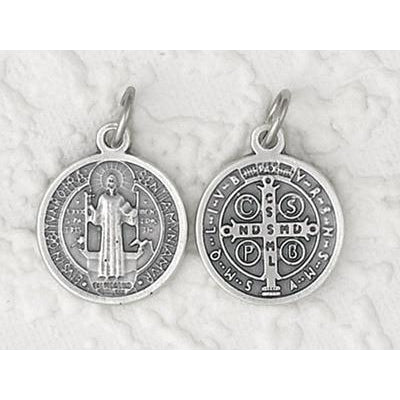 Saint Benedict Double Sided Round Medal - 12 Options