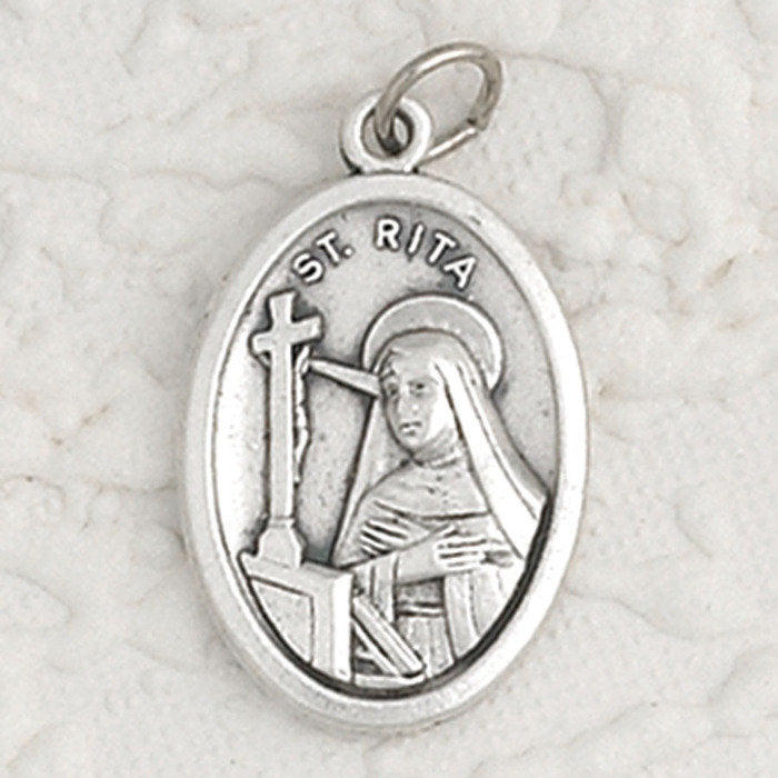 St Rita Pray for Us Medal - 4 Options