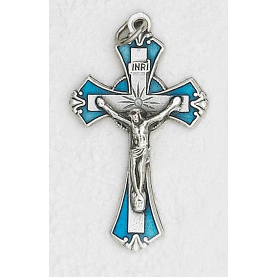 Classic Cross Silver Tone and Enamel - 32 Options