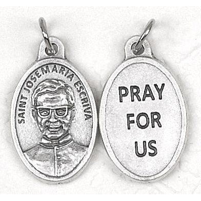 Saint Josemaria Escriva Pray for Us Medal - 4 Options