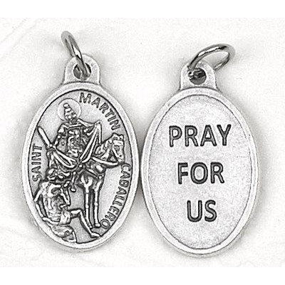 Saint Martin Caballero Pray for us Medal - 4 Options