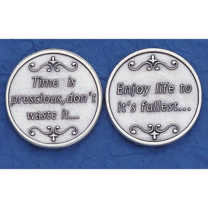token-  Time is Precious......Sold in packs of 25. <p>Made in Italy</p>