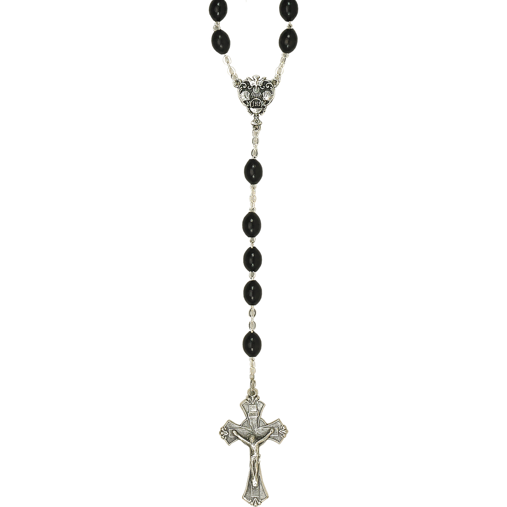 Black Wood RCIA Rosary
