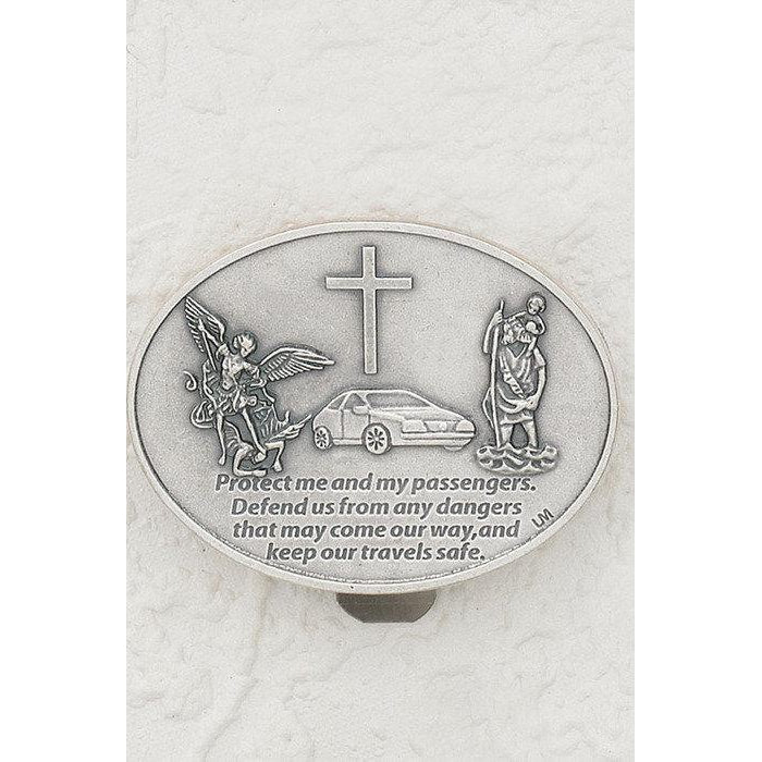 St. Michael and St. Christopher- Visor Clip - Pack of 3