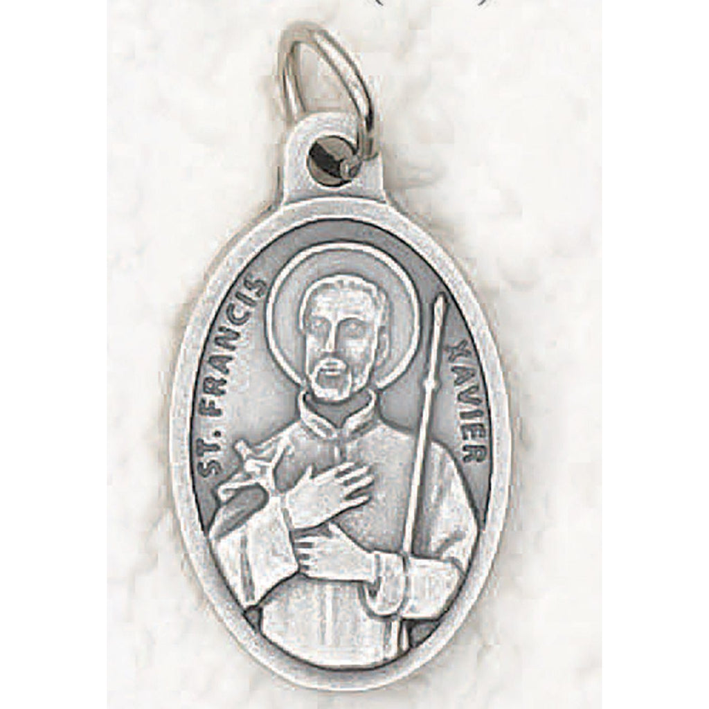 Saint Francis Xavier Pray for Us Medal - 4 Options