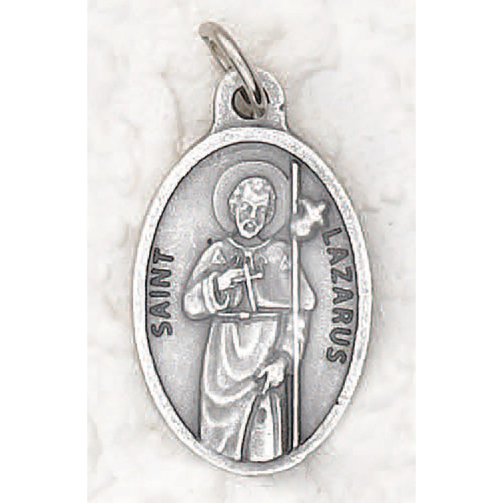 Saint Lazarus Pray for Us Medal - 4 Options