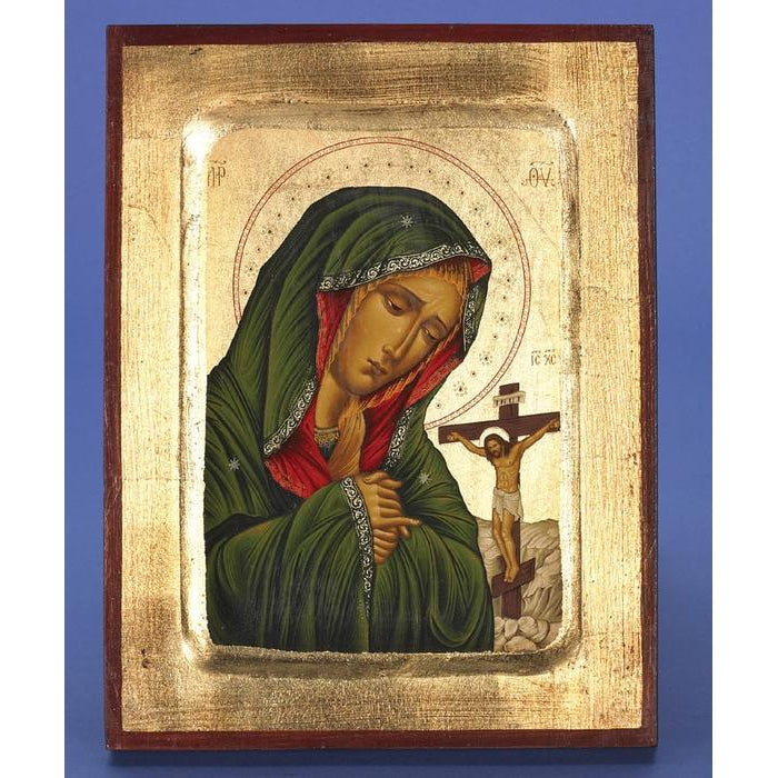 Mater Dolorosa - Virgin Mary of Sorrows - Gold Leaf