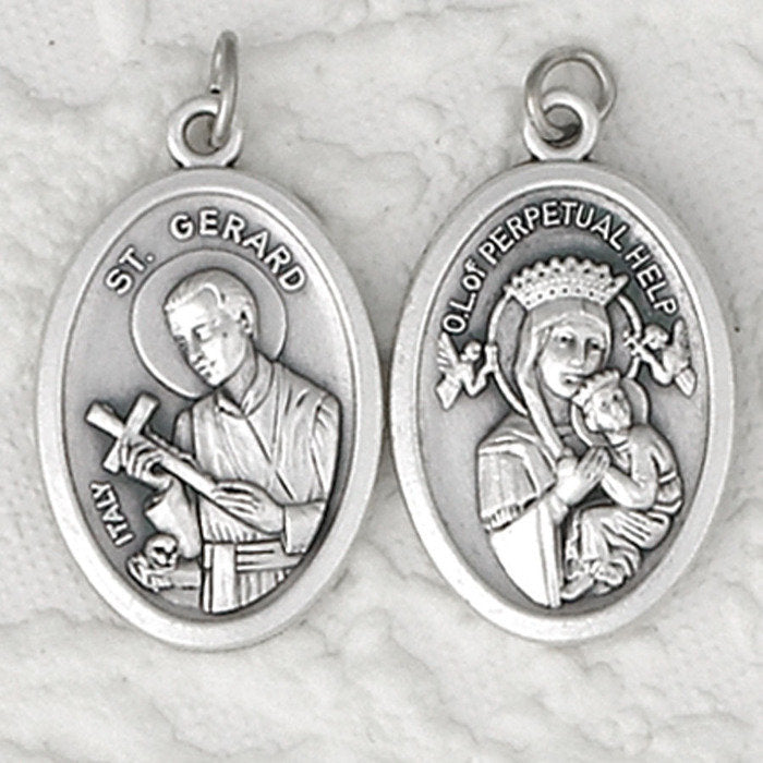 St. Gerard / Perpetual help Double Sided Medal - 4 Options