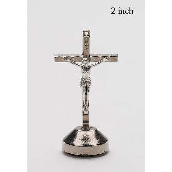 Crucifix Car Statue - 2 Inch  - Pack of 6