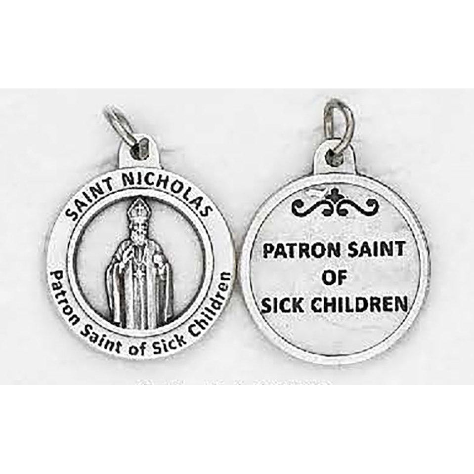 Healing Saint - St Nicholas Medal - 4 Options