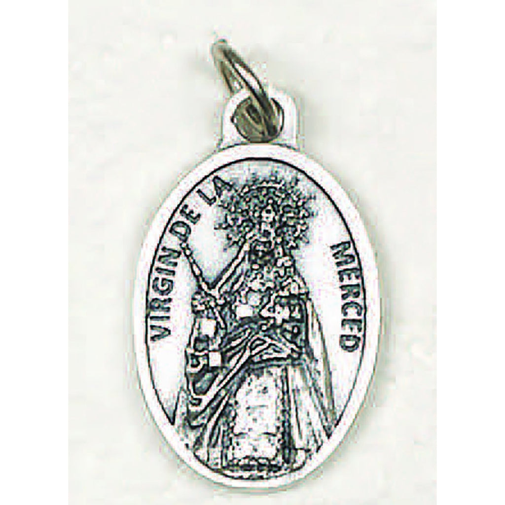 Virgin de la Merced Pray for Us Medal - 4 Options