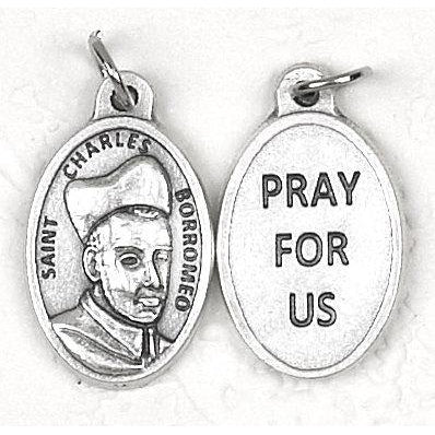 Saint Charles Borromeo Pray for Us Medal - 4 Options