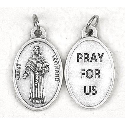 Saint Leonard Pray for Us Medal - 4 Options