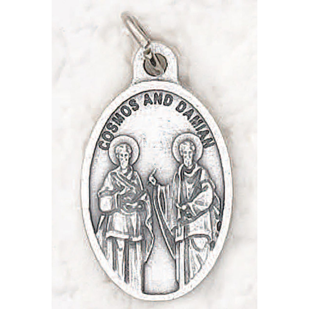 Saint Cosmos & Saint Damian Pray for Us Medal - 4 Options