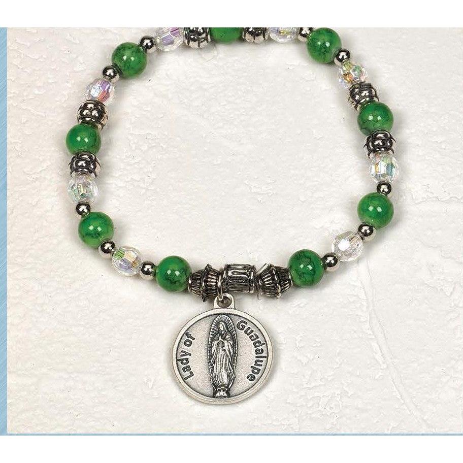 Lady of Guadalupe - Italian Charm Bracelet - Pack of 4