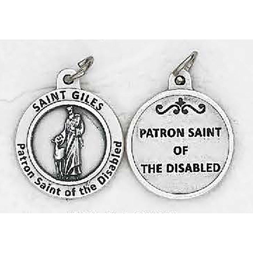 Healing Saint - St Giles Medal - 4 Options