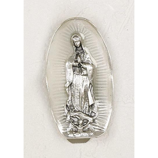 Our Lady of Guadalupe - Auto Visor Clip - Glow in the Dark - Pack of 3