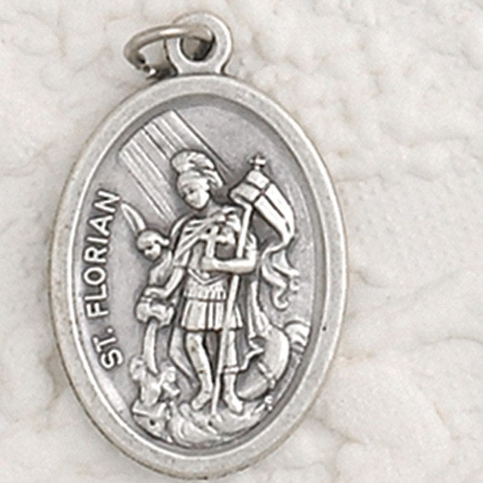 St. Florian Pray for Us Medal - 4 Options