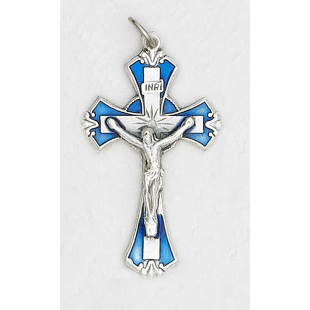 Classic Cross Silver Tone and Enamel - 32 Options