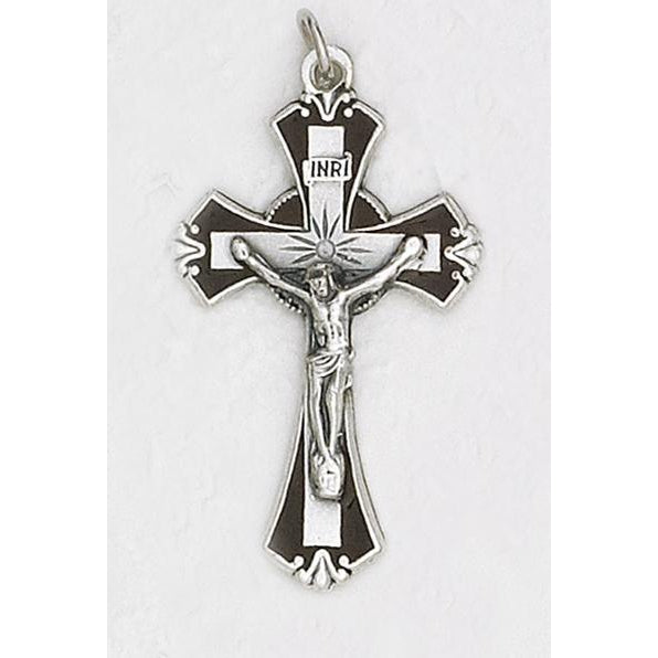 Classic Cross Silver Tone and Enamel - 32 Options