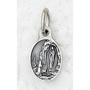 Lady of Lourdes Oval Bracelet Medal - Pack of 50
