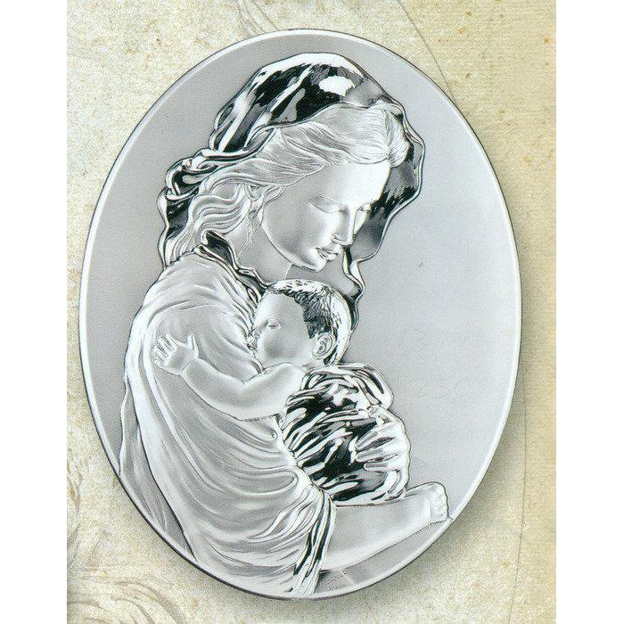 8 Inch Mother and Child - Oval