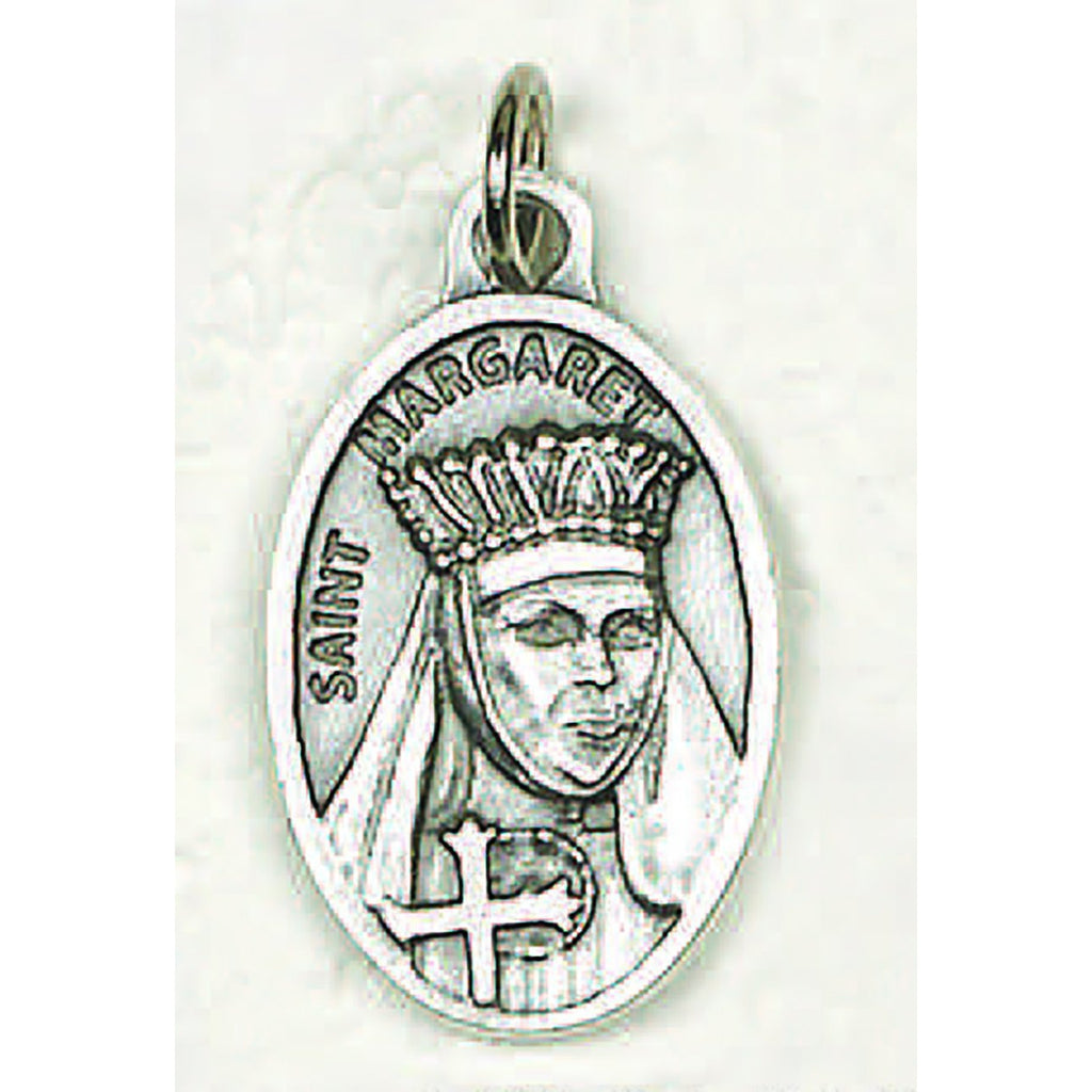 Saint Margaret Pray for Us Medal - 4 Options