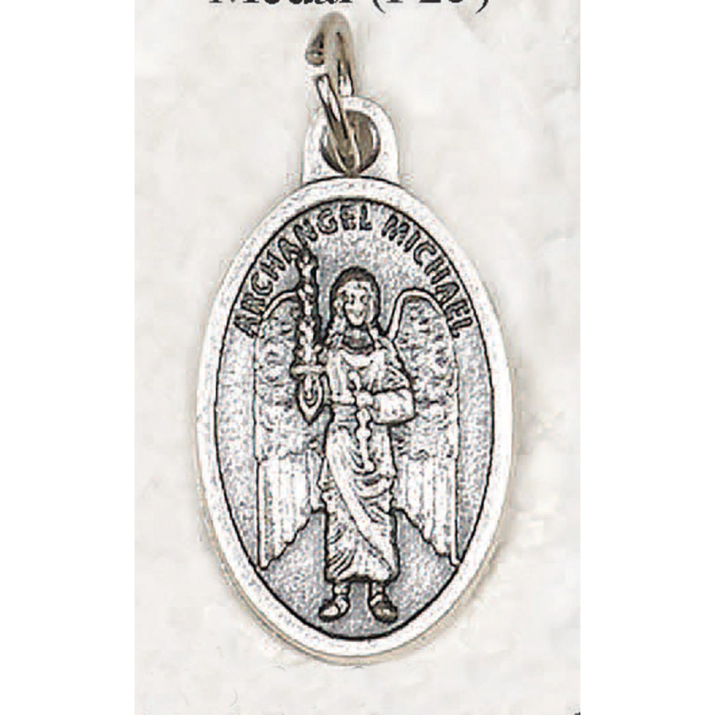 Archangel Michael Pray for Us Medal - 4 Options