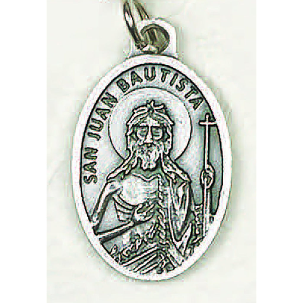 San Juan Bautista Pray for Us Medal - 4 Options