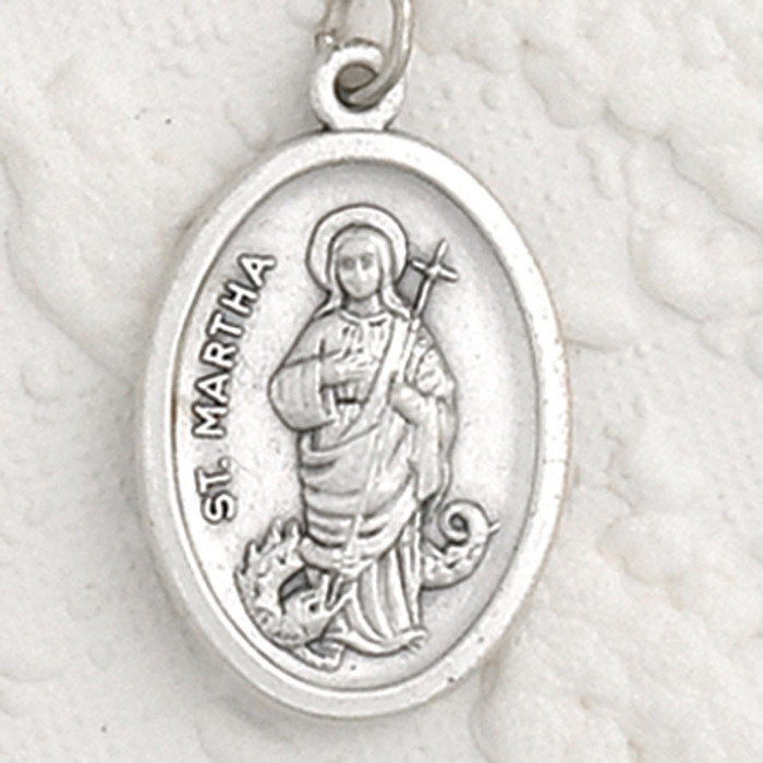Saint. Martha Pray for Us Medal - 4 Options