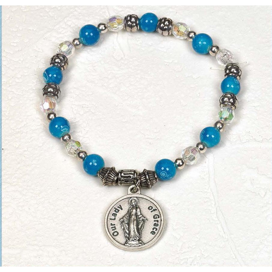 Lady of Grace - Italian Charm Bracelet - Pack of 4