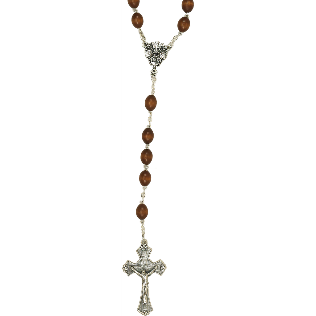 Brown Wood RCIA Rosary