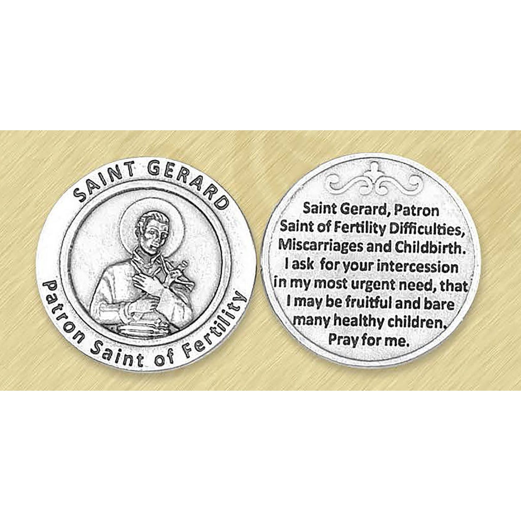 Healing Saint - Saint Gerard Pocket Token