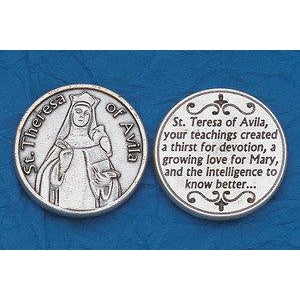 Italian Tokens - St. Teresa of Avila