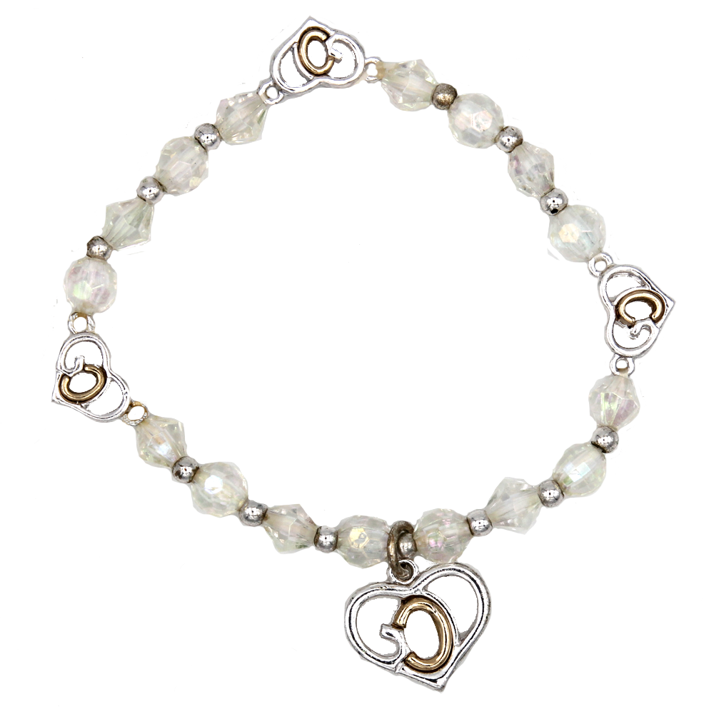 God's Heart - Children's Size Stretch Bracelet