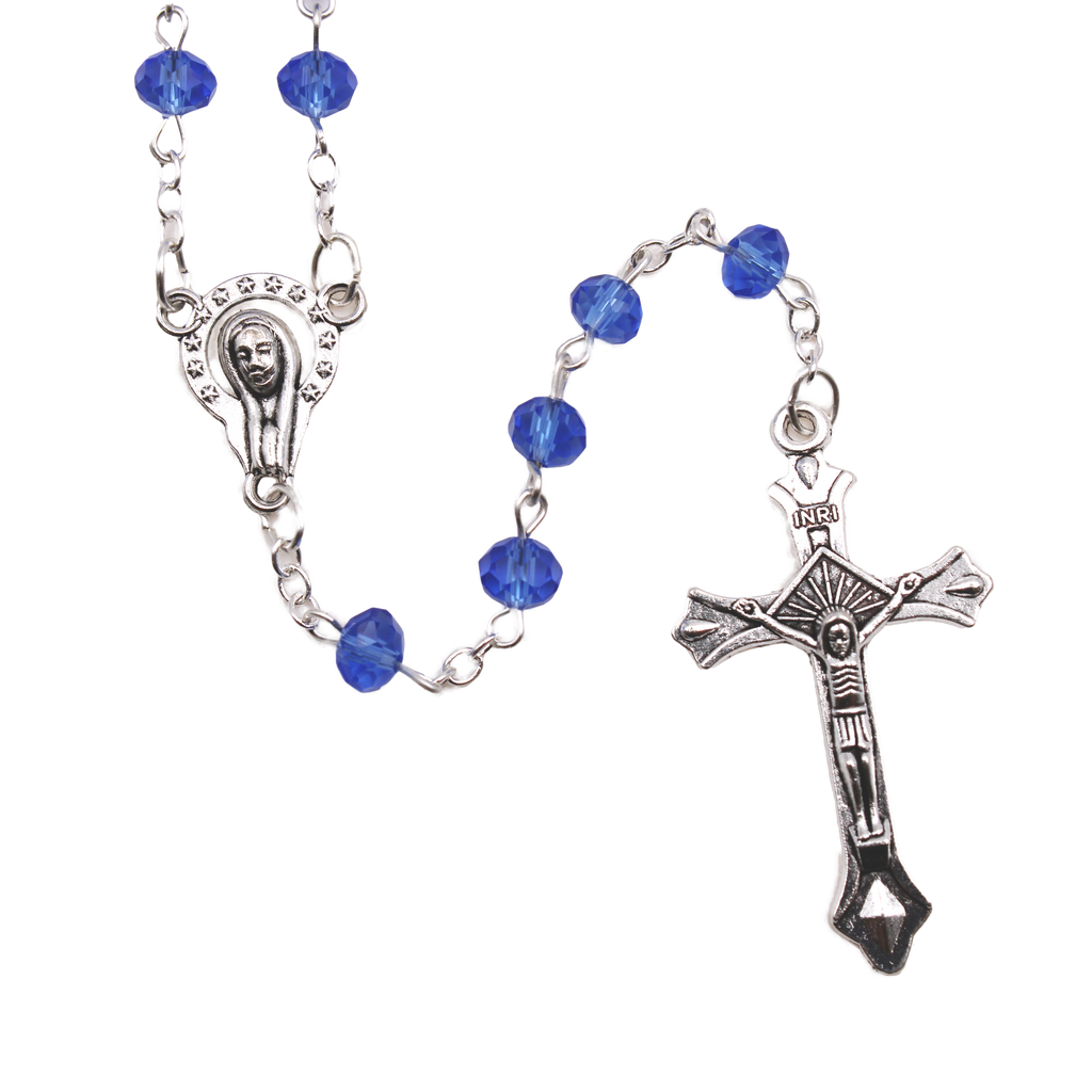 6 mm Glass Bead Rosary