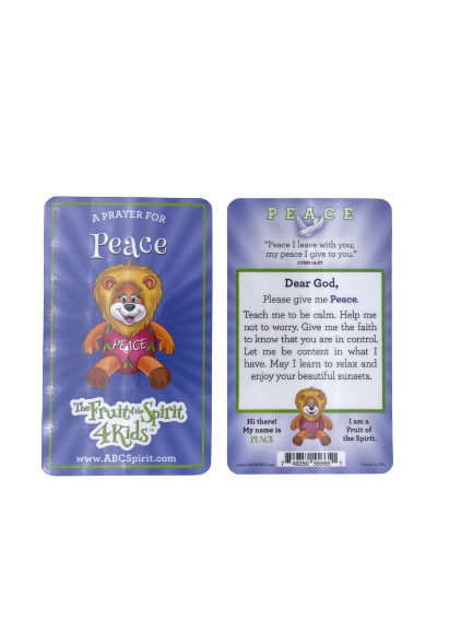 Fruit of the Spirit Prayer Card Set