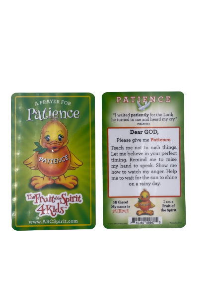 Fruit of the Spirit Prayer Card Set