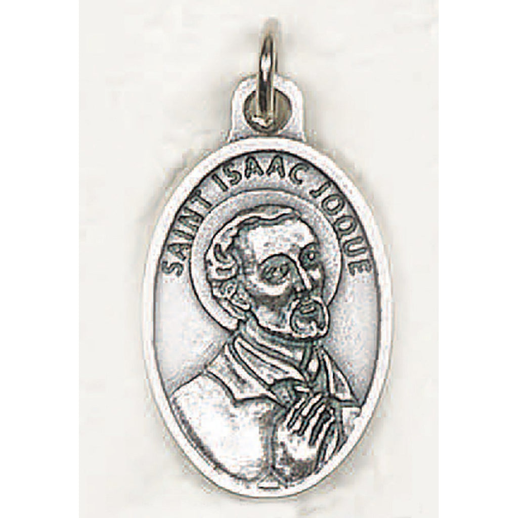 Saint Isaac Jogues Pray for Us Medal - 4 Options