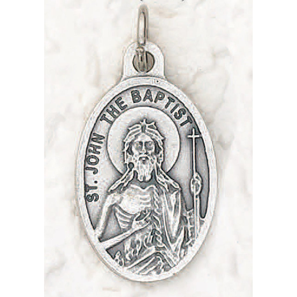 Saint John the Baptist Pray for Us Medal - 4 Options
