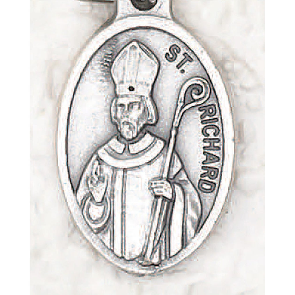 Saint Richard Pray for us Medal - 4 Options
