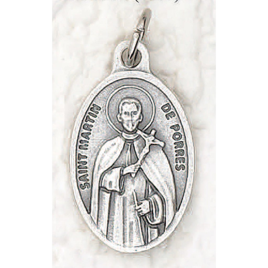 Saint Martin De Porres Pray for Us Medal - 4 Options