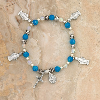 Lady of Grace - Italian Charm Bracelet - Pack of 4