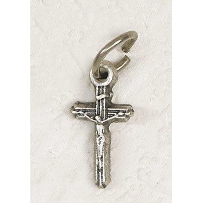 Decorative Classic Silver Tone Bracelet Crucifix - Pack of 25