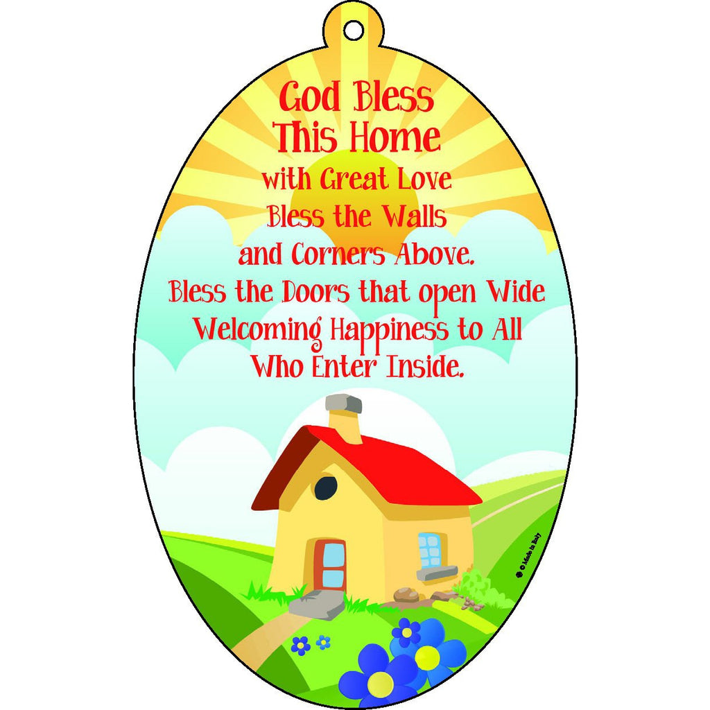 Bless this House Wall Plaque - 2 Sizes