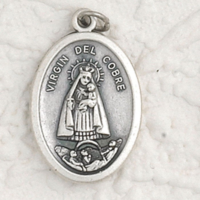 Virgin Del Cobre Pray for Us Medal - 4 Options