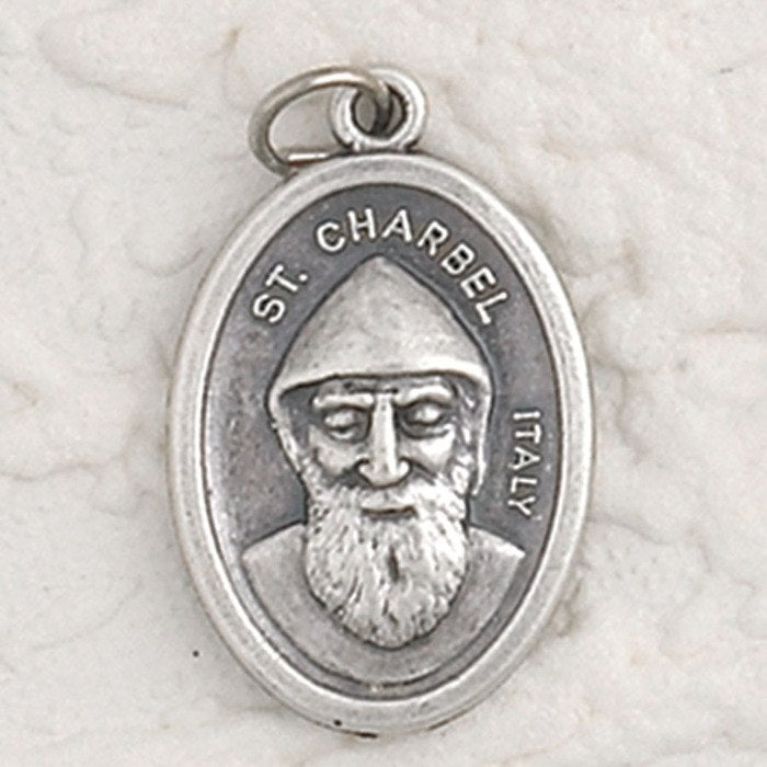 St Charbel Pray for Us Medal - 4 Options