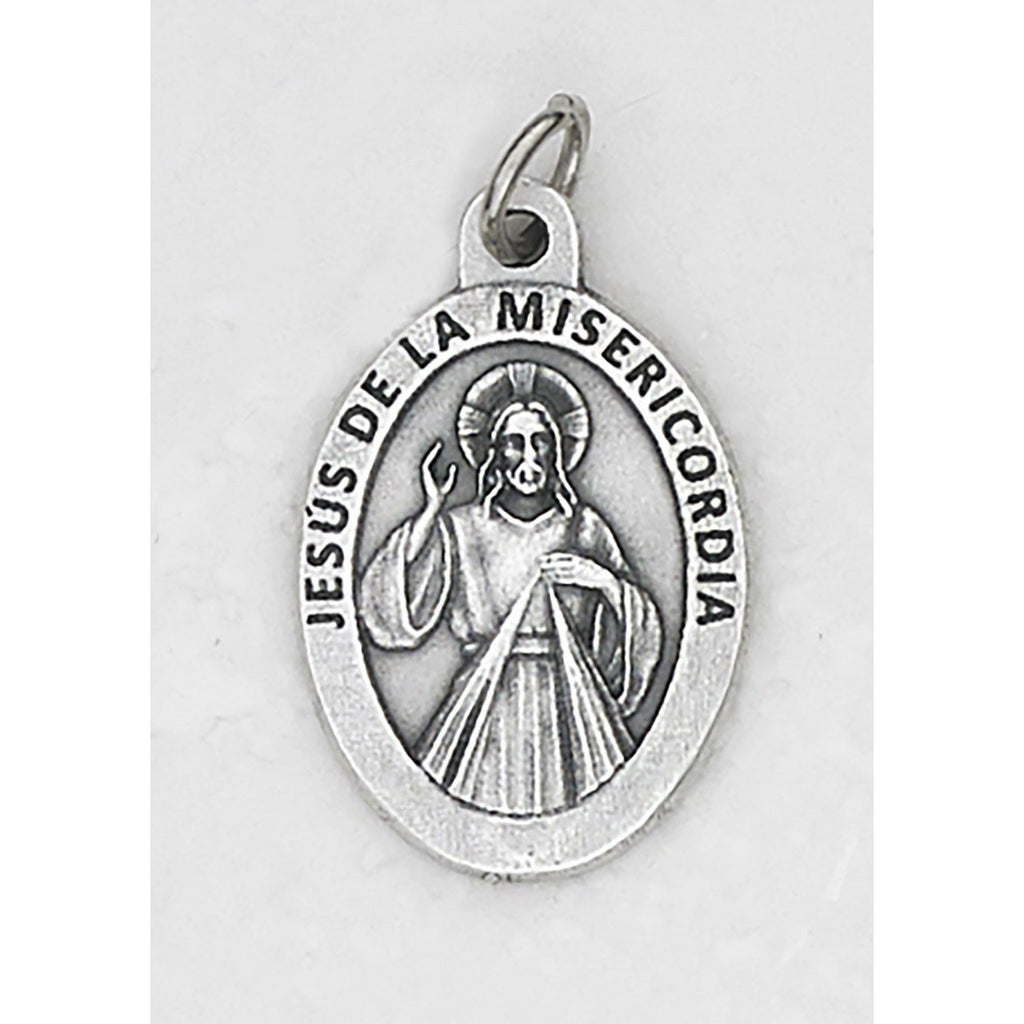 Jesus Misericordioso Premium Spanish Medal - 4 Options