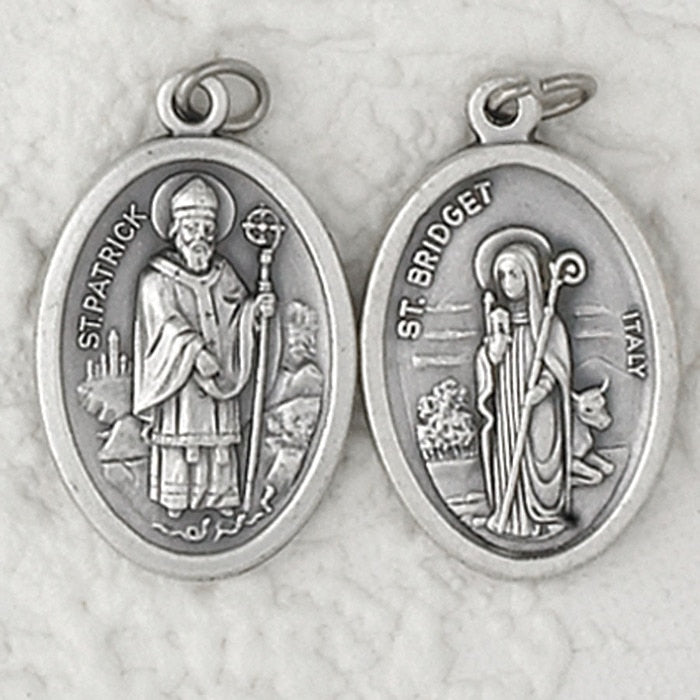 St. Patrick / St. Bridget Double Sided Medal - 4 Options -