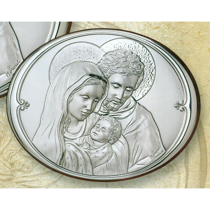 8 Inch Holy Family Sterling Silver